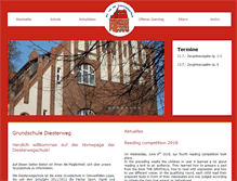 Tablet Screenshot of grundschule-diesterweg.de